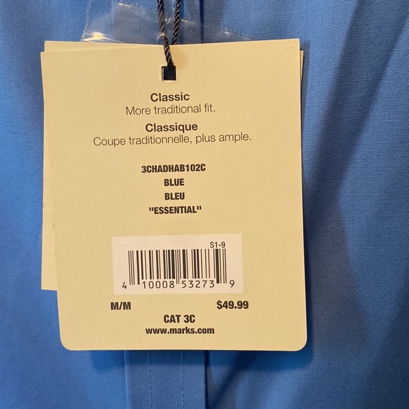 Denver Hayes Classic Stretch Size M Baby Blue - Picture 5 of 10